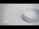 ALFI brand ABC907-W White 15" Round Above Mount Ceramic Sink