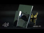 ALFI brand AB5501-PC Polished Chrome Shower Valve Mixer with Square Lever Handle