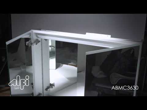 36" x 30" Double Door LED Light Medicine Cabinet