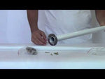 ALFI brand ABUMSB Undermount Farm Sink Installation Kit 36" White Metal Rods
