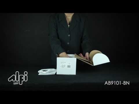 ALFI brand AB9101-BN Brushed Nickel Modern Round 3 Way Shower Diverter