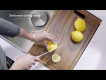 Ruvati 33 x 22 inch Workstation Ledge Drop-in 16 Gauge Rounded Corners Stainless Steel Kitchen Sink Single Bowl - RVH8003