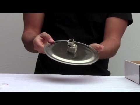ALFI brand RAIN8R-BSS Solid Brushed Stainless Steel 8" Round Ultra Thin Rain Shower Head