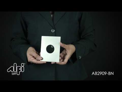 ALFI brand AB9209-BN Brushed Nickel Modern Square 3 Way Shower Diverter