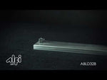 ALFI brand ABLD32B-BSS 32" Modern Brushed Stainless Steel Linear Shower Drain with Solid Cover