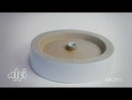 ALFI brand ABC911 White 22" Oval Above Mount Ceramic Sink