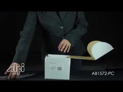 ALFI brand AB1572-PC Wave Polished Chrome Single Lever Bathroom Faucet