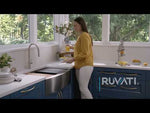 Ruvati 30-inch Gunmetal Black Stainless Steel Workstation Undermount Kitchen Sink Single Bowl - RVH6530BL