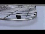 ALFI brand GR512L Left Side Solid Stainless Steel Kitchen Sink Grid