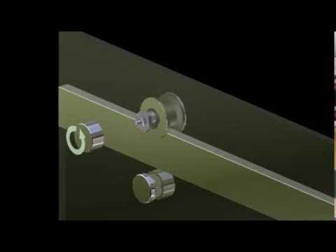 MAAX 138994-900-305-000 Luminescence 56 ½-59 x 55 ½-57 ½ in. 6mm Sliding Tub Door for Alcove Installation with Clear glass in Brushed Nickel