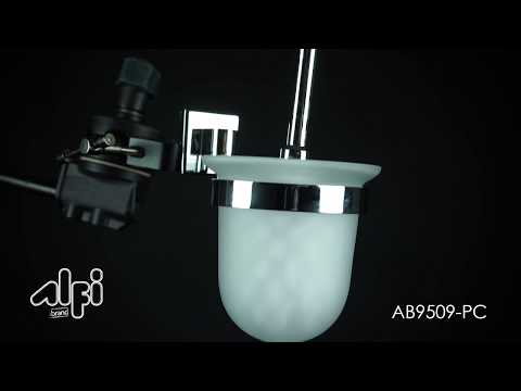 ALFI brand AB9509-PC Polished Chrome 6 Piece Matching Bathroom Accessory Set