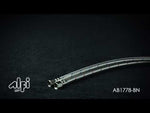 ALFI brand AB1778-BN Brushed Nickel Tall Single Hole Modern Bathroom Faucet