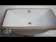 ALFI brand ABC603 White 24" Rectangular Undermount Ceramic Sink