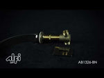 ALFI brand AB1326-BN Brushed Nickel Modern Widespread Bathroom Faucet