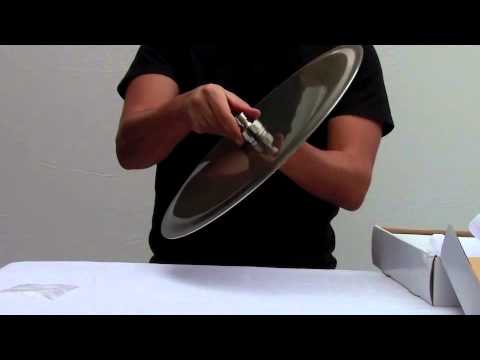 ALFI brand RAIN16R-BSS Solid Brushed Stainless Steel 16" Round Ultra Thin Rain Shower Head