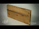 ALFI brand ABTW3216H 32"x16" Live Edge Cedar Wood Towel Warmer