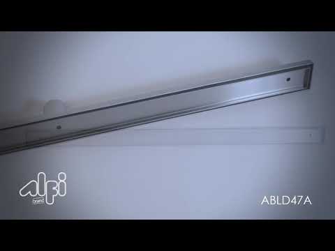 ALFI brand 47" Stainless Steel Linear Shower Drain with No Cover