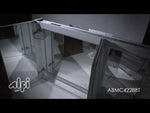 42" x 28" Triple Door LED Light Bluetooth Medicine Cabinet
