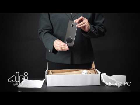 ALFI brand AB1472-PC Polished Chrome Wall Mounted Bathroom Faucet
