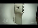 ALFI brand ABSP30 Stainless Steel Shower Panel with 2 Body Sprays