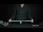 ALFI brand ABLD24D 24" Modern Stainless Steel Linear Shower Drain with Groove Lines