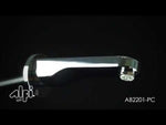 ALFI brand AB2201-PC Polished Chrome Wallmounted Tub Filler Bathroom Spout