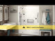 MAAX 107002-SLC-000-001 ALLIA SHR-6034 Acrylic Alcove Center Drain Three-Piece Shower in White