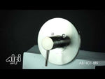 ALFI brand AB1601-BN Brushed Nickel Pressure Balanced Round Shower Mixer