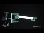 ALFI brand AB9201-PC Polished Chrome Wallmounted Tub Filler Bathroom Spout