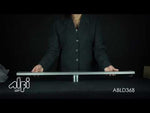 ALFI brand ABLD36B-BSS 36" Modern Brushed Stainless Steel Linear Shower Drain with Solid Cover