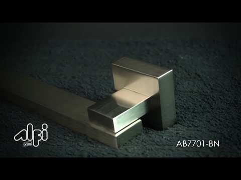 ALFI brand AB7701-BN Brushed Nickel Square Foldable Tub Spout