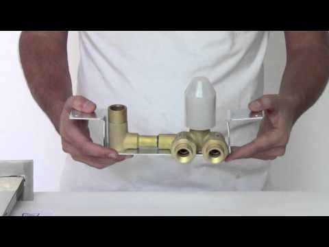 ALFI brand AB1468-BN Brushed Nickel Single Lever Wallmount Bathroom Faucet
