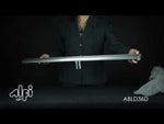 ALFI brand ABLD36D 36" Modern Stainless Steel Linear Shower Drain with Groove Lines