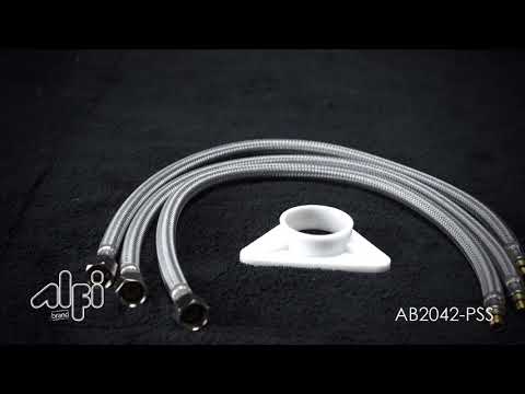 ALFI brand AB2042-PSS Polished Stainless Steel Kitchen Faucet/Drinking Water