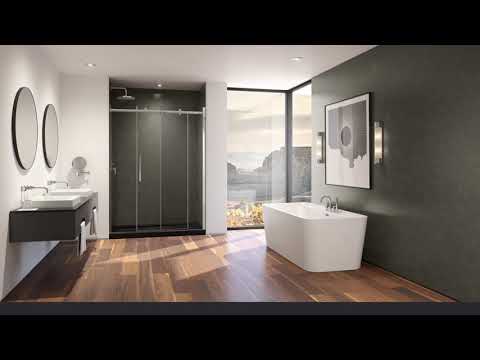 Swanstone SS-4260 42 x 60 Swanstone Alcove Shower Pan with Center Drain in Bisque SF04260MD.018