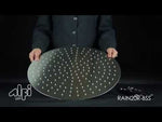 ALFI brand RAIN20R-BSS 20" Round Brushed Solid Stainless Steel Ultra Thin Rain Shower Head