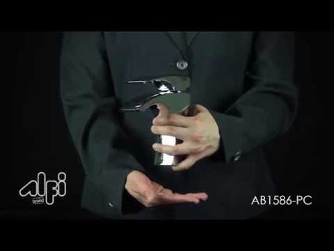 ALFI brand AB1586-PC Polished Chrome Single Lever Bathroom Faucet