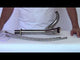 ALFI brand AB1570-BN Tall Wave Brushed Nickel Single Lever Bathroom Faucet