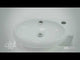 ALFI brand ABC117 White 17" Small Wall Mounted Ceramic Sink with Faucet Hole