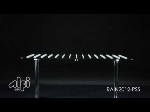 ALFI brand RAIN2012-PSS 20" Rectangular Polished Solid Stainless Steel Ultra Thin Rain Shower Head