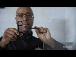 MAAX 139580-900-173-000 Reveal Sleek 71 56-59 x 71 ½ in. 8 mm Pivot Shower Door for Alcove Installation with Clear glass in Dark Bronze