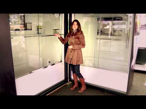 MAAX 134674-900-084-000 Kameleon SC 43-47 x 71 in. 8 mm Bypass Shower Door for Alcove Installation with Clear glass in Chrome
