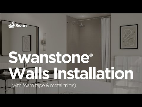 Swanstone 96 in. Metal Edge Trim Kit in Matte Black ETRMKAL.002