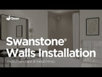 Swanstone 96 in. Metal Edge Trim Kit in Matte Black ETRMKAL.002