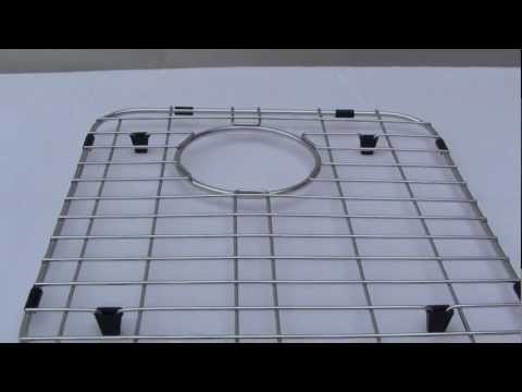 ALFI brand GR512R Right Solid Stainless Steel Kitchen Sink Grid