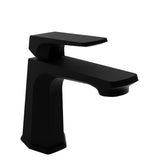 ANZZI L-AZ903MB Single Handle Single Hole Bathroom Faucet With Pop-up Drain in Matte Black