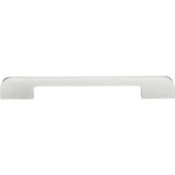 Atlas Homewares Round Thin Pull 6 5/16 Inch (c-c) Matte Chrome