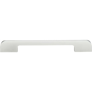Atlas Homewares Round Thin Pull 6 5/16 Inch (c-c) Matte Chrome