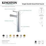 Fauceture LS8411DL Concord Single-Handle Vessel Faucet, Polished Chrome