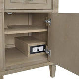 Lorelai 60" Double Vanity, Whitewashed Oak, w/ 3 CM Phantome Eclos Top